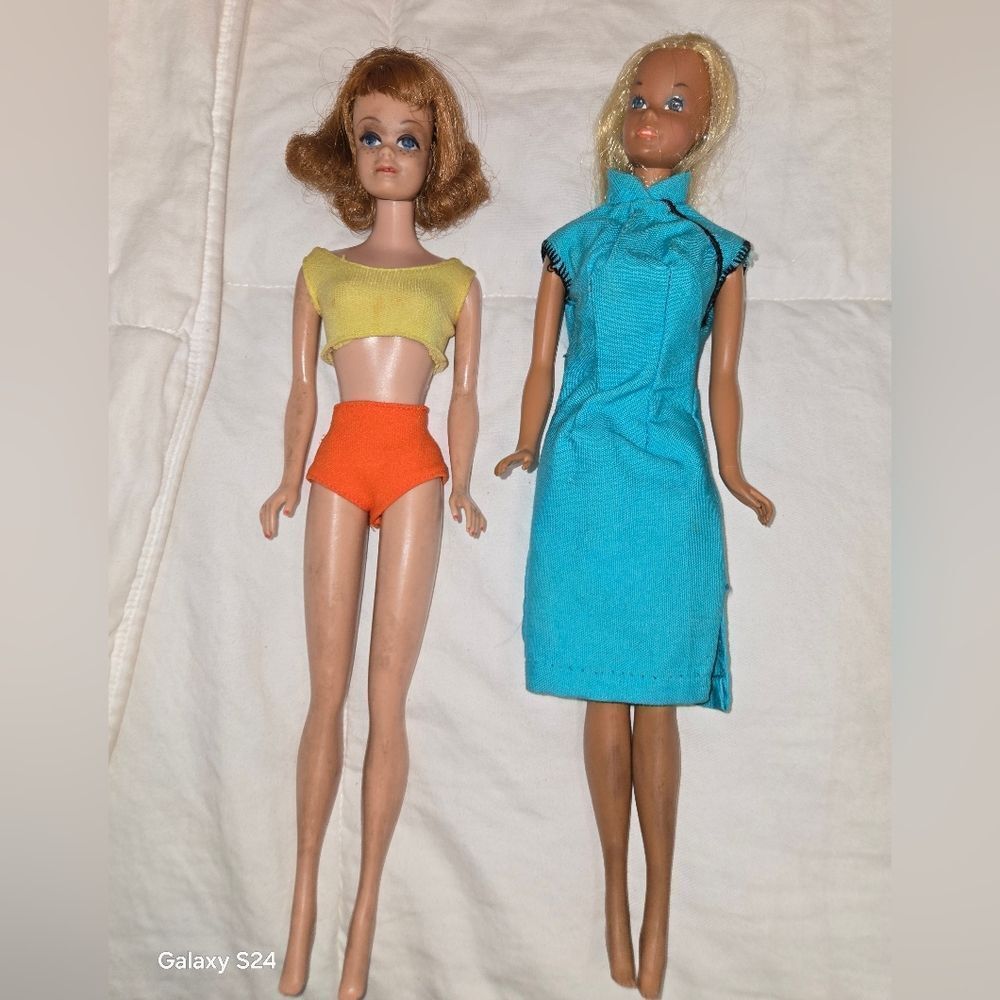 Vintage BARBIES  1963 Midge /1970